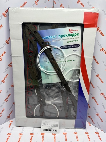 AGRO DETAL Рем Комплект прокладок двигателя Д-240/245 МТЗ-80 с ГБЦ Герметиком Полный 240-1003020 3565-3 AGRO-MASH