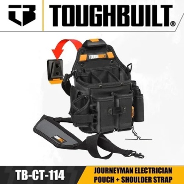 Toughbuilt поясная сумка TB-CT-114 черный