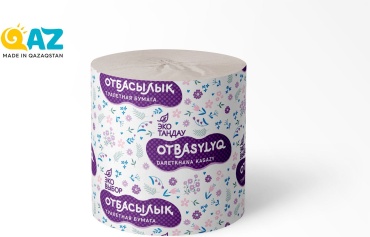 Туалетная бумага 1-слойный 24 шт, макулатура