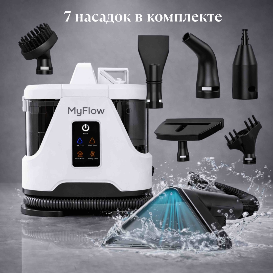 Пылесос MyFlow PR-651B белый