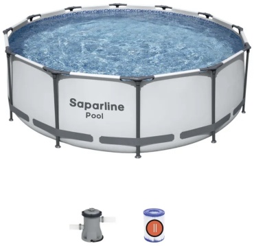 Бассейн каркасный Saparline Saparline Pool-1 (366x366x100), 366x366x100 см