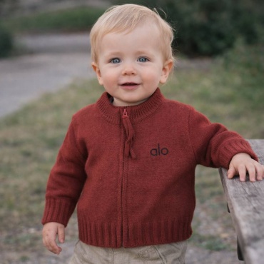 Кардиган Alo бордовый