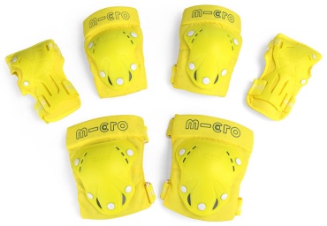 Набор спортивной защиты Micro Shock Protections желтый XXL