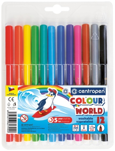 Фломастер Centropen 12 шт