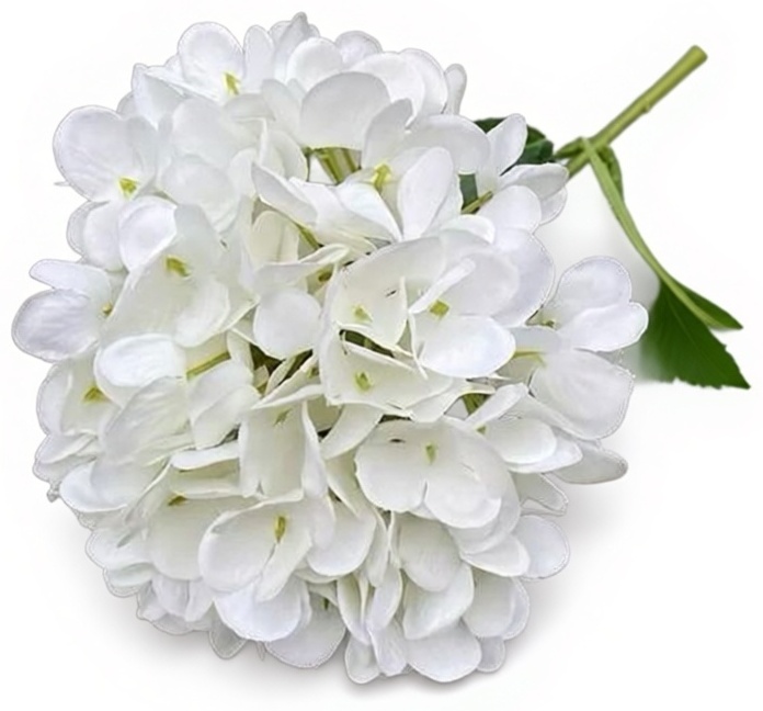 Ветка Flowerplus гортензия 65 см, Искусственная гортензия 001