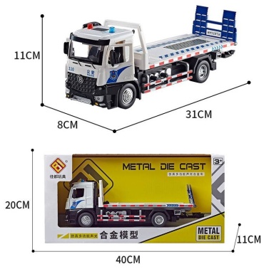 Эвакуатор GC Power Truck Oversize Load police белый, синий