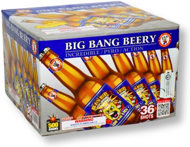 Батарея салютов BIG BANG BEERY, залпов 36