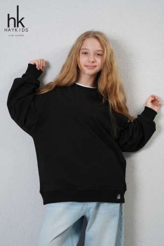 Свитшот HAYKIDS CLUB черный