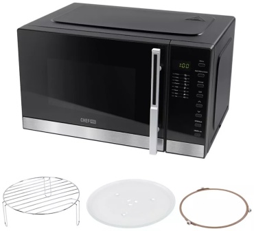 Микроволновая печь CHEF PRO CF-MW1955C черный, серебристый