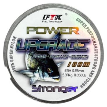 FTK монофильная леска FTK 0.26 мм прозрачный