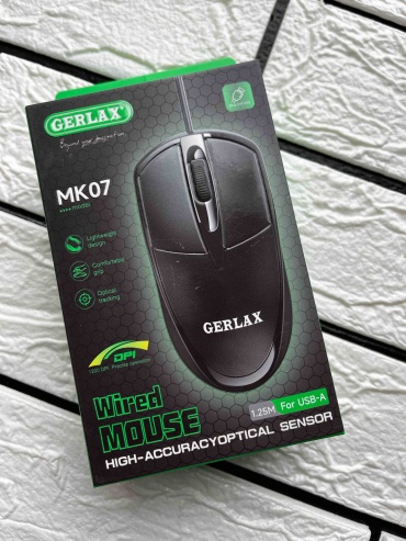 Мышь GERLAX МК07 черный