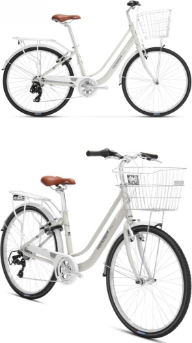 Велосипед FOREVER Retro Commuter 2025 17 дюймов белый