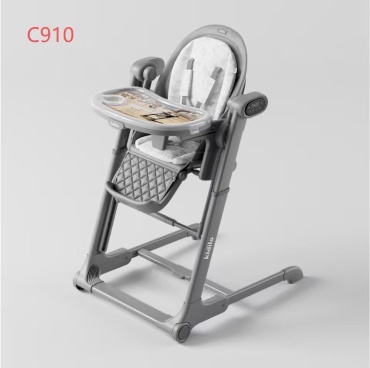 Стульчик-шезлонг Kidilo C910 серый