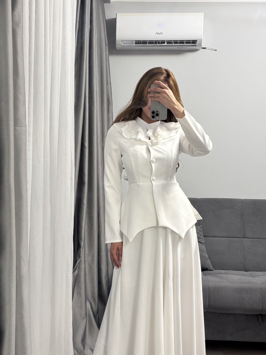 Вечернее платье MIN style белый