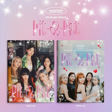 KCRUSH woo!ah! - Pit-a-Pat 4th Single Album 2 Version SET