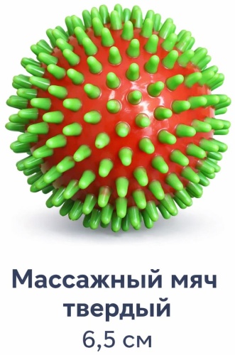 Мяч массажный 6,5см, MP зеленый