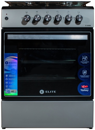 Кухонная плита ELITE ELT GS-А6401 серый