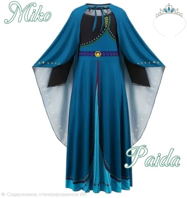 Платье Анна MIKO бирюзовый