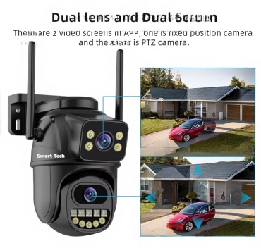 Smart Tech камера видеонаблюдения SUNQAR A-37, 3MP, расширение 2048x1536