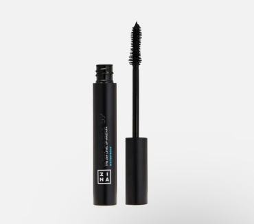 Тушь для ресниц 3INA the 24h level up mascara waterproof для объема, удлиняющая, подкручивающая черный