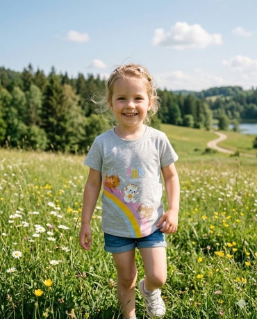 Футболка CHASTE kids серый