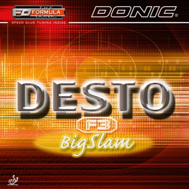 Накладка Donic Накладка Donic Desto F3 Bigslam черная 1 шт