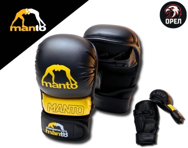 Перчатки Manto MMA Manto Орел черный L