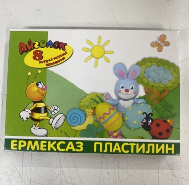 Пластелин 8- цветов
