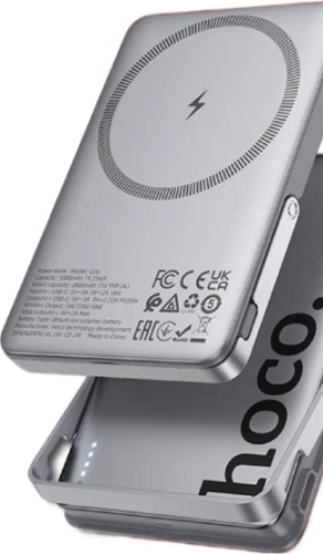 Внешний аккумулятор Hoco Q36 5000 black power bank 5000 мАч черный