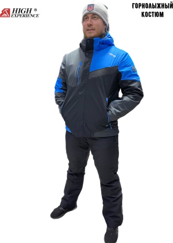 Костюм HIGH EXPERIENCE MH5501 черный, синий 58