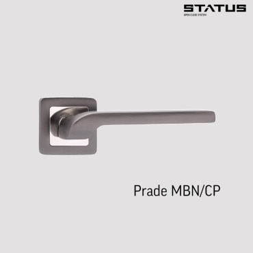 Status ручка на розетке 2 шт, Prade MBN/CP