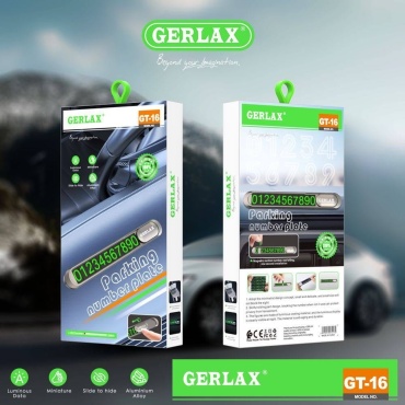 Автомобильная визитка GERLAX GT-16 серый