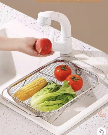 Дуршлаг 30439530_537331604 46 см сталь, 1 шт