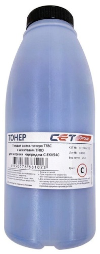 Тонер CET CET7496C-232N голубой