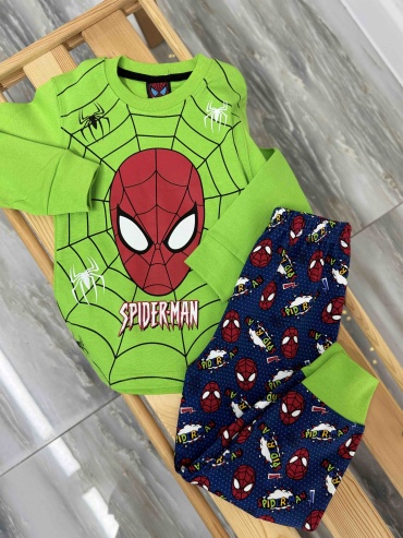 Пижама Batman Batman синий, салатовый