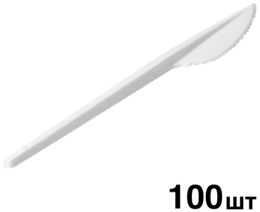 Нож 361295182 белый 100 шт