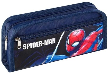 Пенал Spider-Man Spider Man, застежка молния, синий