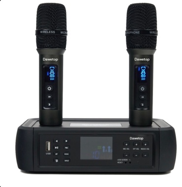 Микрофон Dawetop WL200 черный