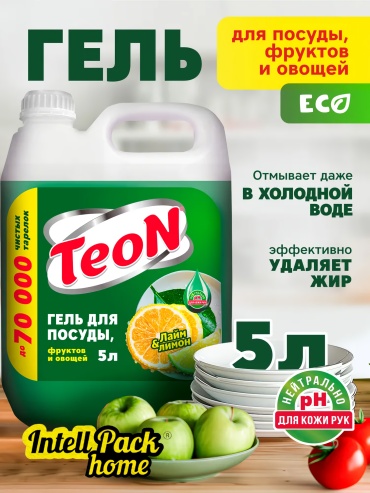 Teon гель Лайм&amp;Лимон 5 л