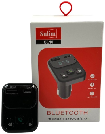 FM-трансмиттер Sulim SL10 черный