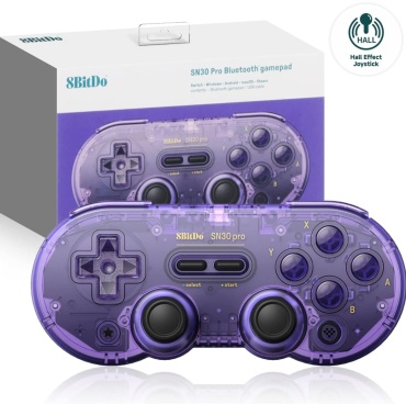 8BitDo SN30 фиолетовый