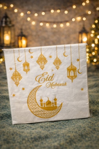 Бумажные салфетки Eid Mubarak 20 шт