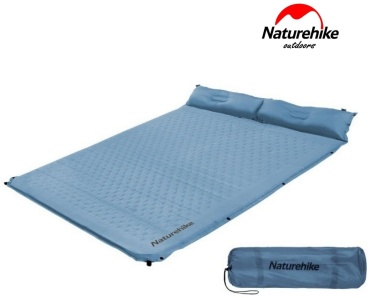 Коврик Naturehike Самонадувающийся с подушкой D-02 CNH22DZ013 196x132 см