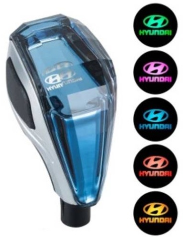 4Drive ручка КПП для Hyundai универсальная 2000-2025 серебристый, черный
