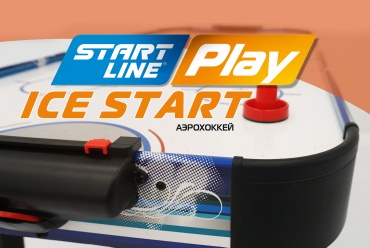 Игровой стол Круиз для аэрохоккея черный 4 фута