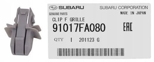 Subaru клипсы 91017FA080