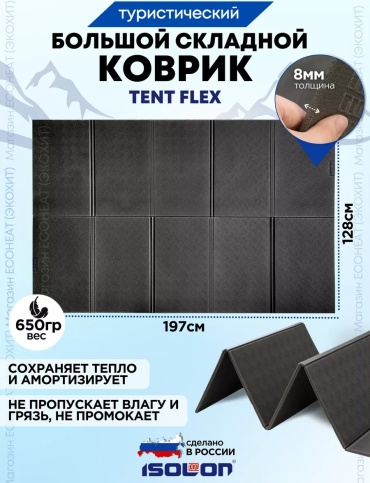 Коврик 198718770 197x128 см