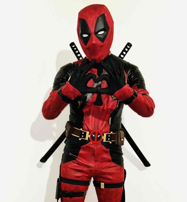 Костюм Костюм Deadpool бордовый