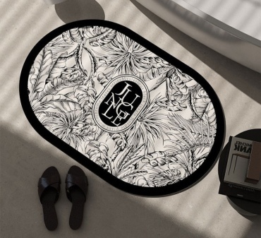 Ideal Home коврик Jungle 90x60 см, диатомит
