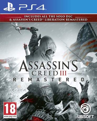 Assassin's Creed III Steelbook + Assassin's Creed III Remastered PS4 RUS
